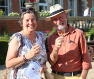 Guests, judges and GRCC staff and trustees relax at the awards evening at Highnam Court