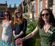 Guests, judges and GRCC staff and trustees relax at the awards evening at Highnam Court