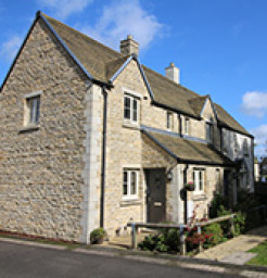 New rural affordable housing in Bibury, Gloucestershire