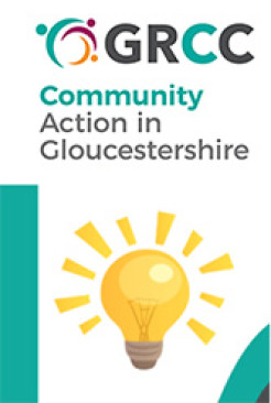 Graphic of a lightbulb with the GRCC logo