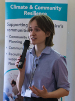 Lucy Eccles, GRCC's Community Resilience Officer