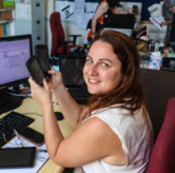 Emma Eccleston, GRCC Tech and Digital InclusionSocial Prescribing Link Worker for the North Cotswolds