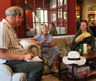 Gloucestershire Village of the Year judges visiting a shortlisted community