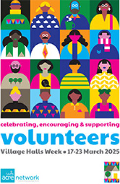 Village Halls Week poster - click to download full sized poster to print